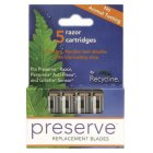 Recycline Preserve Razor Replacement Blades (5