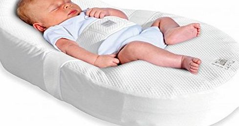 Red Castle CocoonaBaby S3, Includes Fitted Sheet, Fleur de Coton, White
