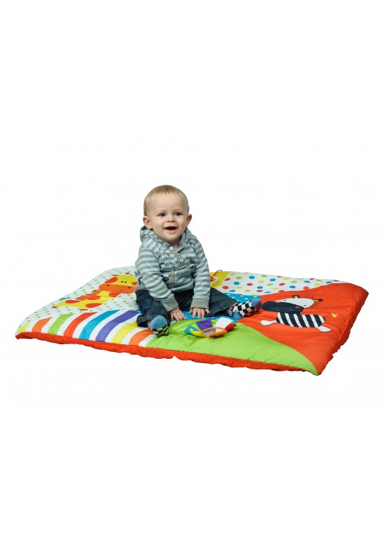 Travel Cot Playmat-Baby Zoo (New 2012)