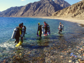 Red Sea diving in Dahab, Egypt