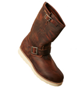 Red Wing Brown 2971 `Engineer` Boots