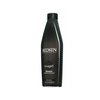 Gently cleanses away oil deposit and calcium build-up.  It is formulated with proteins to enrich the