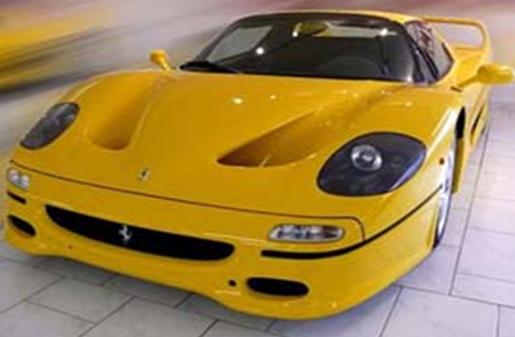 Redline Ferrari F50 Coupe - Yellow