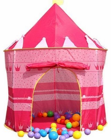Redwood Childrens Pink Pop-Up Princess Castle Play Tent
