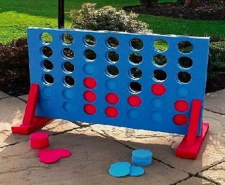 Redwood CONNECT 4 FOUR IN A ROW GIANT GARDEN FAMILY GAME FRIENDS OUTDOOR PARTY FUN GAMES NEW by Redwood
