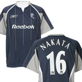 Bolton Wanderers Away Shirt 2005/06 - with Nakata 16 Printing.