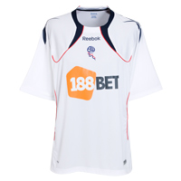 Bolton Wanderers Home Shirt 2010/11.