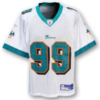 M Dolphins White Jersey J Taylor - White.