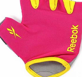 Reebok Magenta Fitness Gloves - Large
