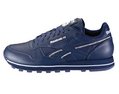 REEBOK mens classic leather piping II running shoes