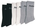 REEBOK pack of six reebok sports socks