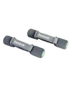 reebok REM-10060 Soft Grip Dumbbells - 2 x 1lb