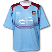 West Ham United Junior Away Shirt - 2004 - 2005.