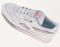 womens classic leather piping running shoes