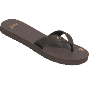 Reef Ladies Reef Rubber Sandal Flip Flops. Brown