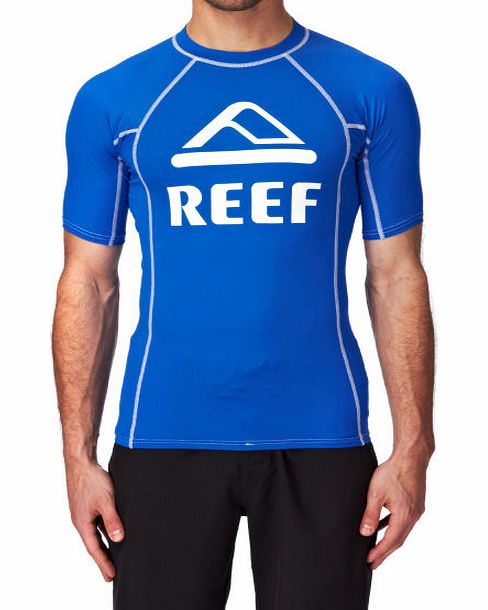 Reef Mens Reef Rash Vest - Blue