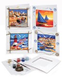 Greeting Cards Boating Scenes (Painting by Numbers)