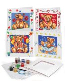 Greeting Cards Teddy Bears (Painting by Numbers)