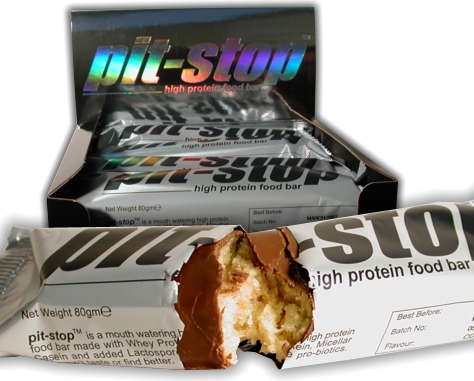 Reflex Nutrition Pit-Stop Protein Bars - Caramel