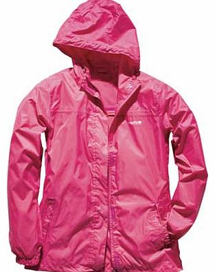 Womens Pink Packaway Jacket - Size 12