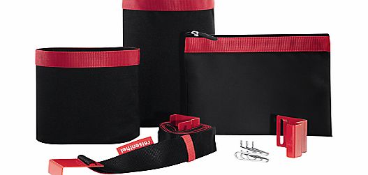Reisenthel Door Organise, Black / Red