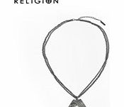 Mens Dog Tag Silver Pendant By Religion