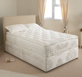 , Pillowtop Ultima, 4FT 6 Double Divan Bed
