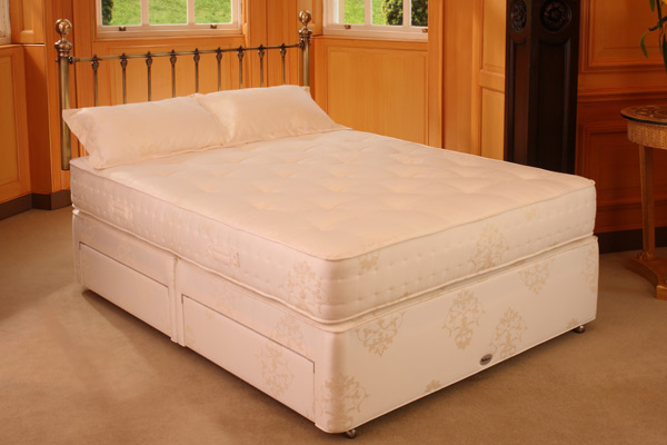 Latex Luxury Divan Bed Single 90cm
