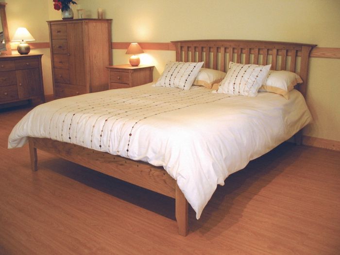 New England 3ft Single Wooden Bedstead