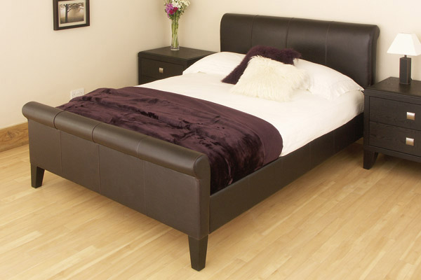 Sedona Leather Bed Frame Double 135cm