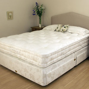 Pocketed Latex Supreme- 4FT 6 Divan Bed
