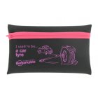 Remarkable Recycled Tyre Pencil Case (Pink)