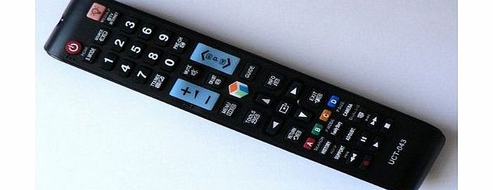 Universal remote control for Samsung SMART 3D TV, LCD, Plasma, w/o setup AA59-00638A, AA59-00582A, BN59-01079A, AA59-00622A, AA59-00518A, BN59-01039A, BN59-01014A