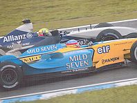 Alonso Overtaking Ralf At Brazil 2003