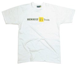 Renault Raglan Logo T-Shirt (White)