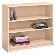 3 Shelf Bookcase 80cm, Maple effect