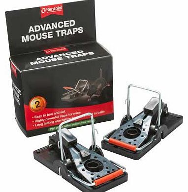 Rentokil Advanced Mouse Trap Twin Pack