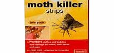 Rentokil Moth Killer Strips Twin Pack