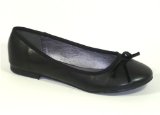 Garage Shoes - Google - Womens Flat Shoe - Black Snake Size 4 UK
