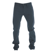 Ginkins Dark Navy Cotton Jeans - 34`