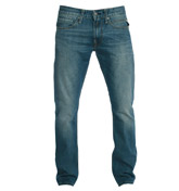 Jeto Light Blue Skinny Fit Jeans -