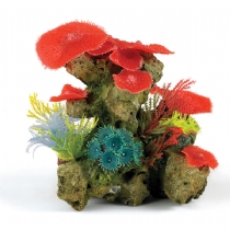 Classic Large Coral Garden 7 Single