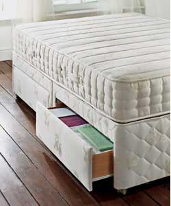 Darcy Single with Latex Mattress - 2 Drawers