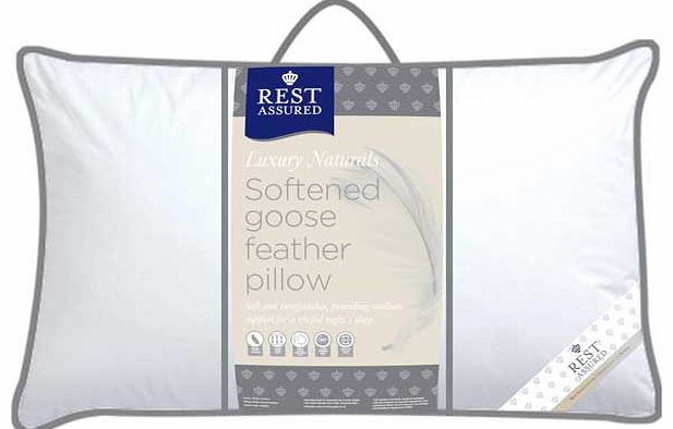 Rest Assured Softened Goose Pillow