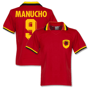 1970 Angola Retro Shirt + Manucho 9
