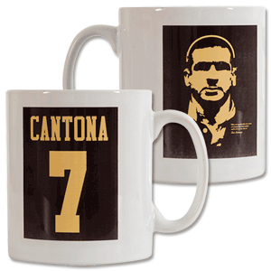 Retake Cantona 7 Silhouette Mug