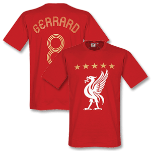Liverpool Gerrard Euro Tee - Red