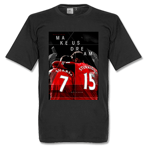 Liverpool Make Us Dream T-Shirt - Black