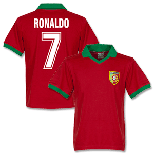 Portugal Home Ronaldo Retro Shirt