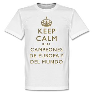 Real 2014 Keep Calm - Campeones del Mundo